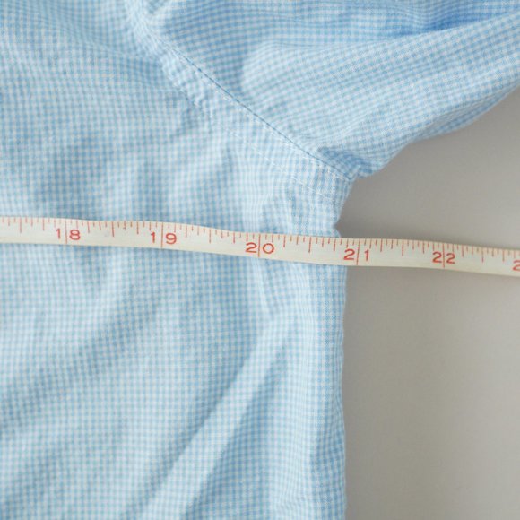 Guy Harvey Button Up Long Sleeve Shirt Gingham Marlin Fish Embroidered Men Sz M - Picture 13 of 14